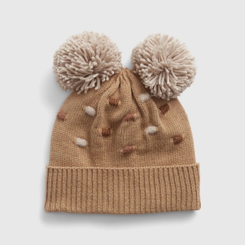 New With Tag Gap Size XS/S(12-24 Months) Toddler Textured Pom Soft & Cozy Beanie